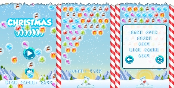 Download Christmas Bubbles – HTML5 Game + Mobile + AdMob (Construct 3 | Construct 2 | Capx) Nulled 