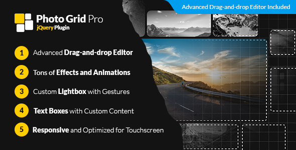 Download Photo Grid Pro – jQuery Interactive Grid Gallery Builder Nulled 