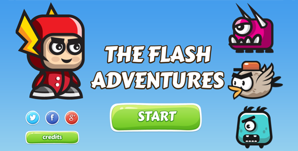 Download The Flash Adventures – HTML5 Game Nulled 