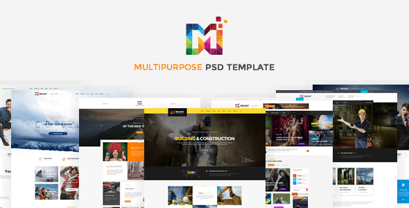 [Download] Mount – PSD Template 