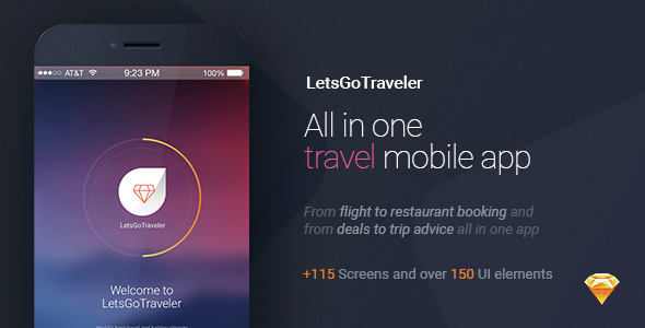Download LetsGo Traveler | All in One Travel Sketch UI kit Nulled 