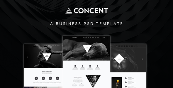 Download Concent – MultiPurose Business Art Photography PSD Template Nulled 