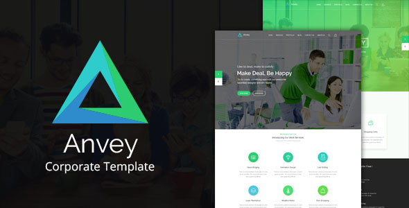 Download Anvey – Corporate Template Nulled 