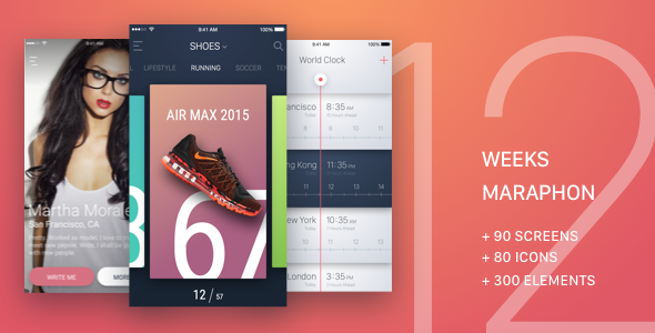 Download 12 Weeks Marathon UI Kit Nulled 