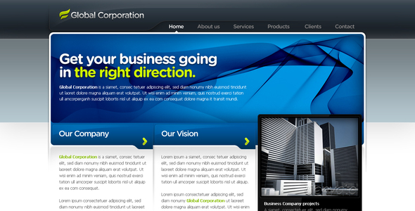 Download Business Template #07 Nulled 