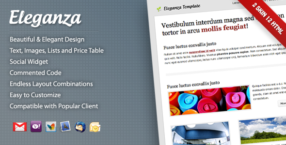 [Download] Eleganza Email Template 