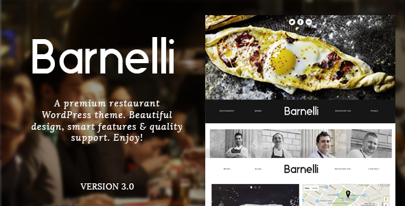 Download Barnelli – Restaurant Responsive WordPress Theme Nulled 