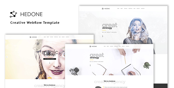 Download Hedone – Creative Webflow Template Nulled 