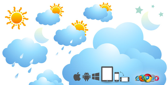 Download 16 SVG Weather Icons – Animation Loops Nulled 