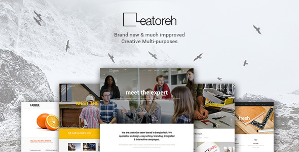 Download Eatoreh – Responsive and Fresh Joomla Template Nulled 