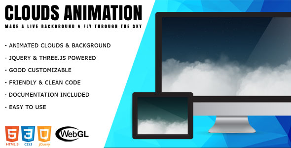 Download Clouds – jQuery 3D Animation Nulled 