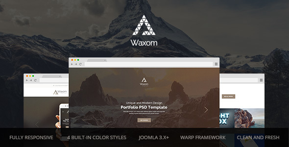 Download Waxom — Clean and Universal Responsive Joomla Template  Nulled 