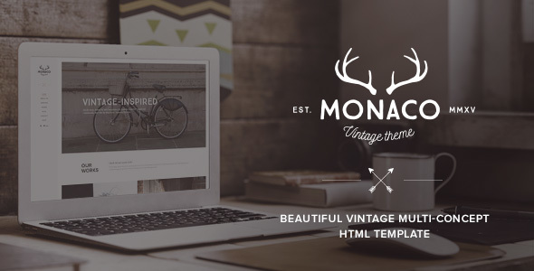 Download Monaco – Vintage Multi-Concept HTML Template Nulled 