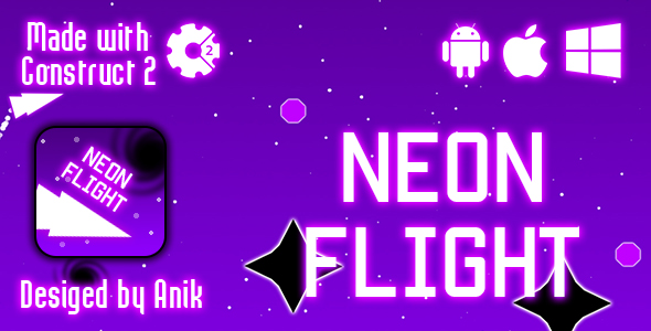 Download Neon Flight – HTML5 Game (CAPX) Nulled 