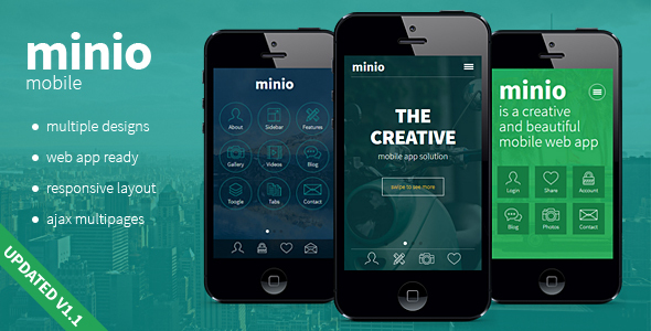 Download minio – HTML Mobile Template Nulled 