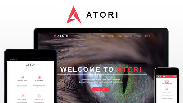 Download Atori – One Page Muse Template Nulled 