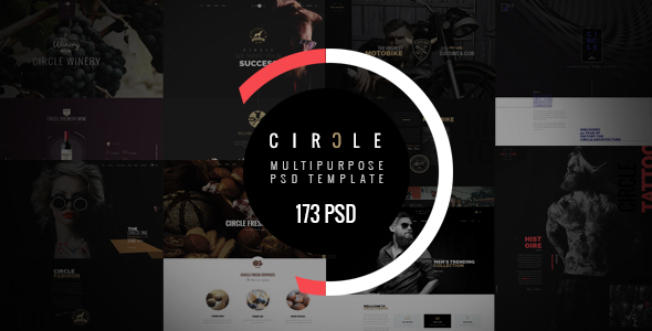 Download CIRCLE – Creative Multipurpose PSD Template Nulled 