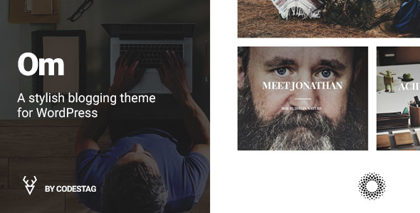 Download OM – A stylish blogging theme for WordPress Nulled 