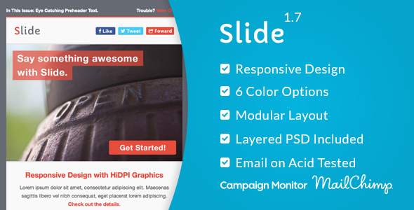 Download Slide – Responsive Email Template Nulled 
