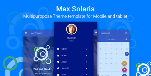Download Max Solaris | Responsive Tablet and Mobile HTML template Nulled 