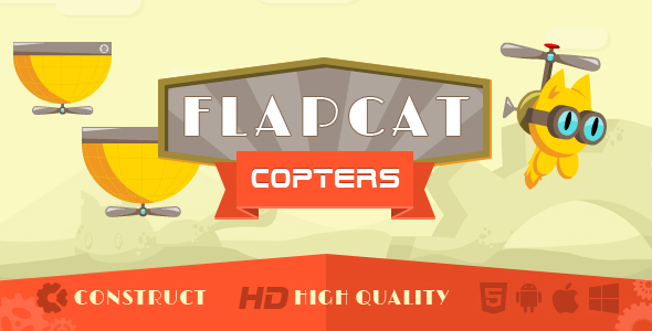 Download Game FlapCat Copters Nulled 