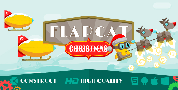 Download Game FlapCat Christmas Nulled 