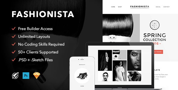 Download Fashionista – Responsive Email + Themebuilder Access Nulled 