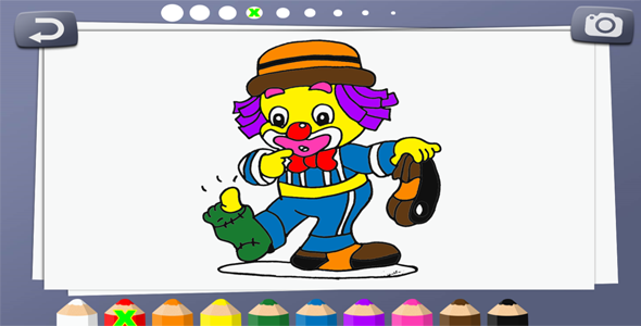 Download Coloring book for kids – HTML5 Educational Game Nulled 