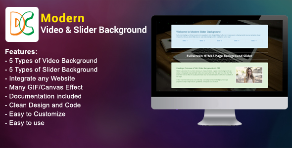 Download Modern Video and Slider Background Nulled 