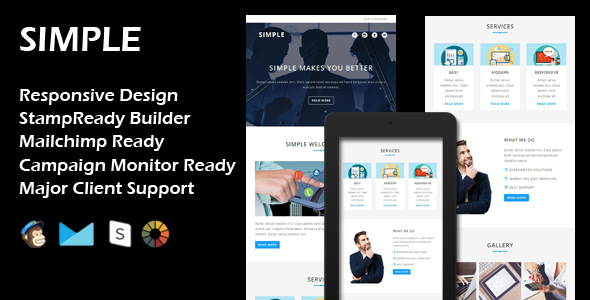 Download SIMPLE – Multipurpose Responsive Email Template Nulled 