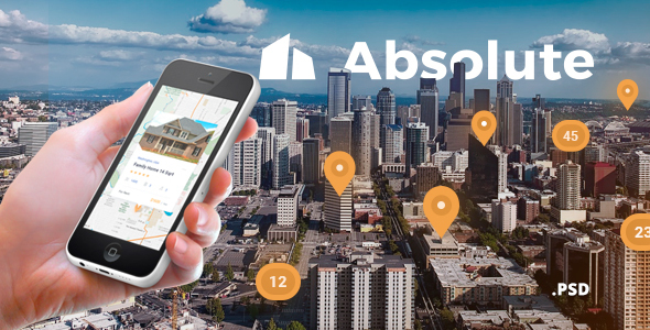 [Download] Absolute – Real Estate PSD Template 