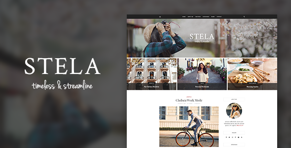 Download Stella – Personal Blog PSD Template Nulled 