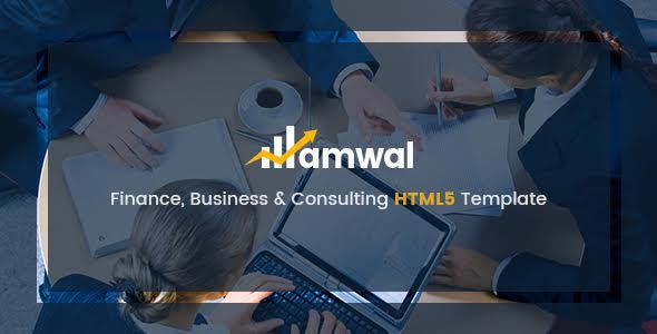 Download Amwal – Business & Financial HTML5 Template Nulled 