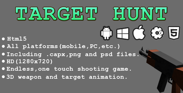 Download Target Hunt – HTML5 Game – Capx Nulled 