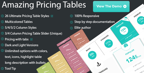 Download Amazing Pure HTML CSS Pricing Tables Nulled 