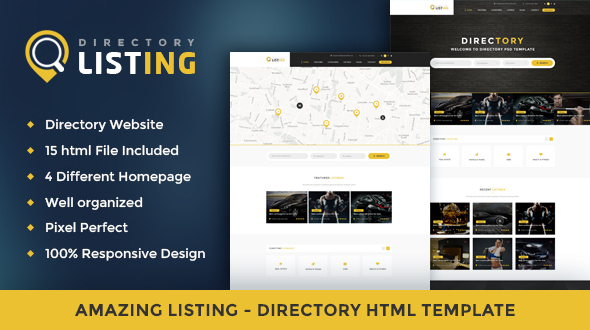 Download Listing – Directory Multipurpose HTML Template Nulled 