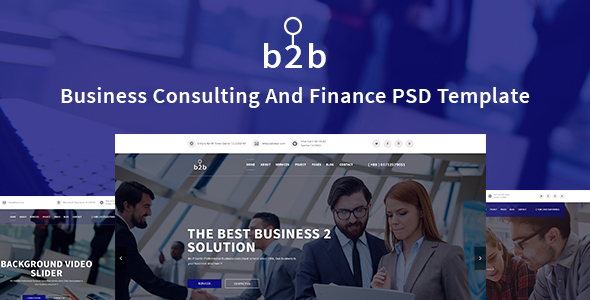 Download Business Consulting &  Finance, Corporate Template Nulled 