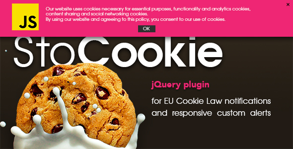 Download StoCookie jQuery plugin – Cookie Law Compliance and Custom Notifications Nulled 