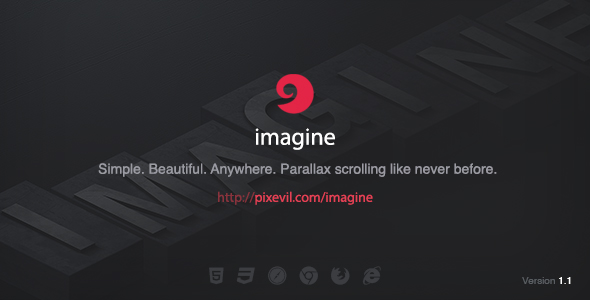 Download Imagine – Parallax Scroll Effects and Parallax Animations Nulled 