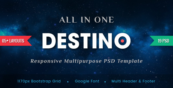 Download Destino – Digital/Fashion eCommerce PSD Template Nulled 
