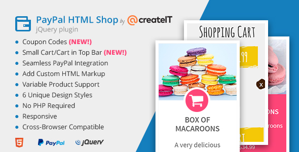 Download jQuery Paypal HTML Shop Nulled 