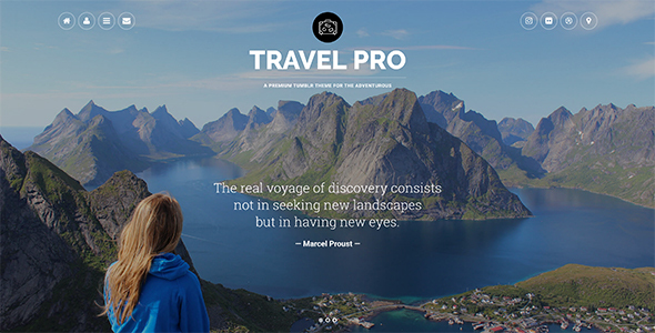Download Travel Pro Tumblr Theme Nulled 