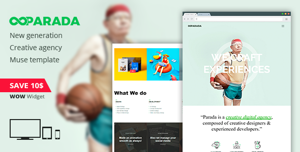 Download Parada | Creative Agency Muse Template Nulled 