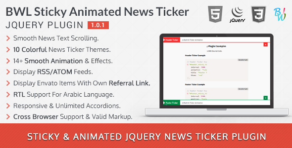 Download BWL Sticky Animated News Ticker jQuery Plugin Nulled 