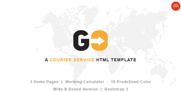 Download GO – A Courier & Delivery Service HTML Template Nulled 