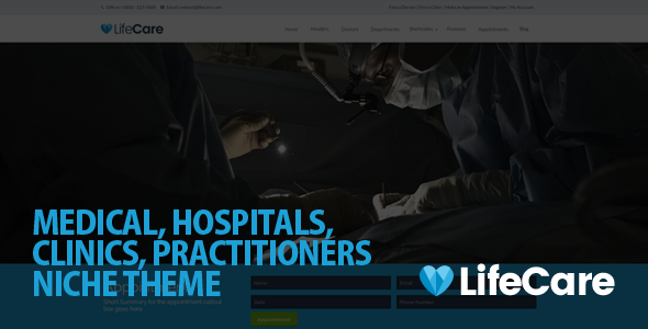 Download LifeCare – Responsive Medical WordPress Theme Nulled 