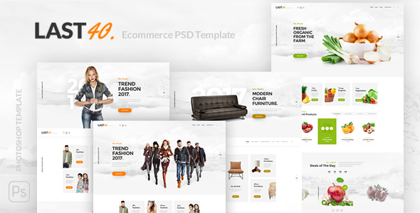 Download Last40 Store – Ecommerce PSD Template Nulled 