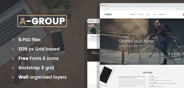 Download A-Group – Corporate & Business Company Nulled 