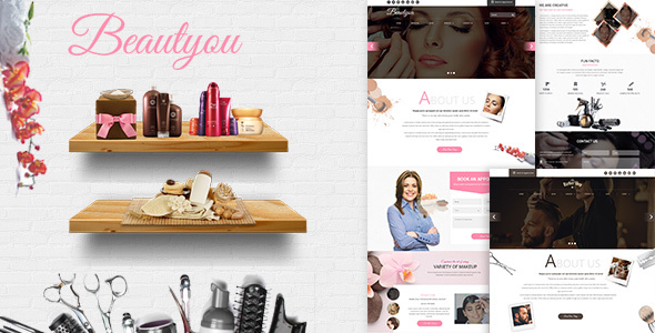 Download Beautyou – Hair Salon Barber Shop Nulled 