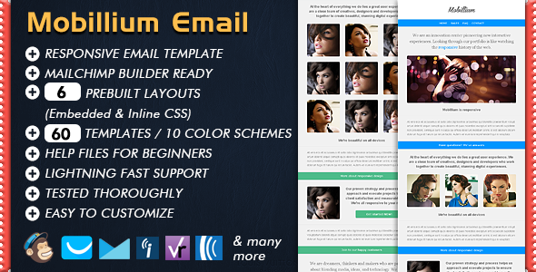 Download Mobillium – Responsive Email Newsletter Nulled 